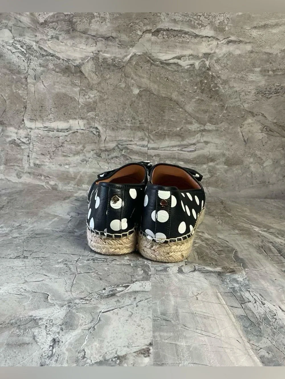 Kate Spade Linds Polka Dot Bow Platforms